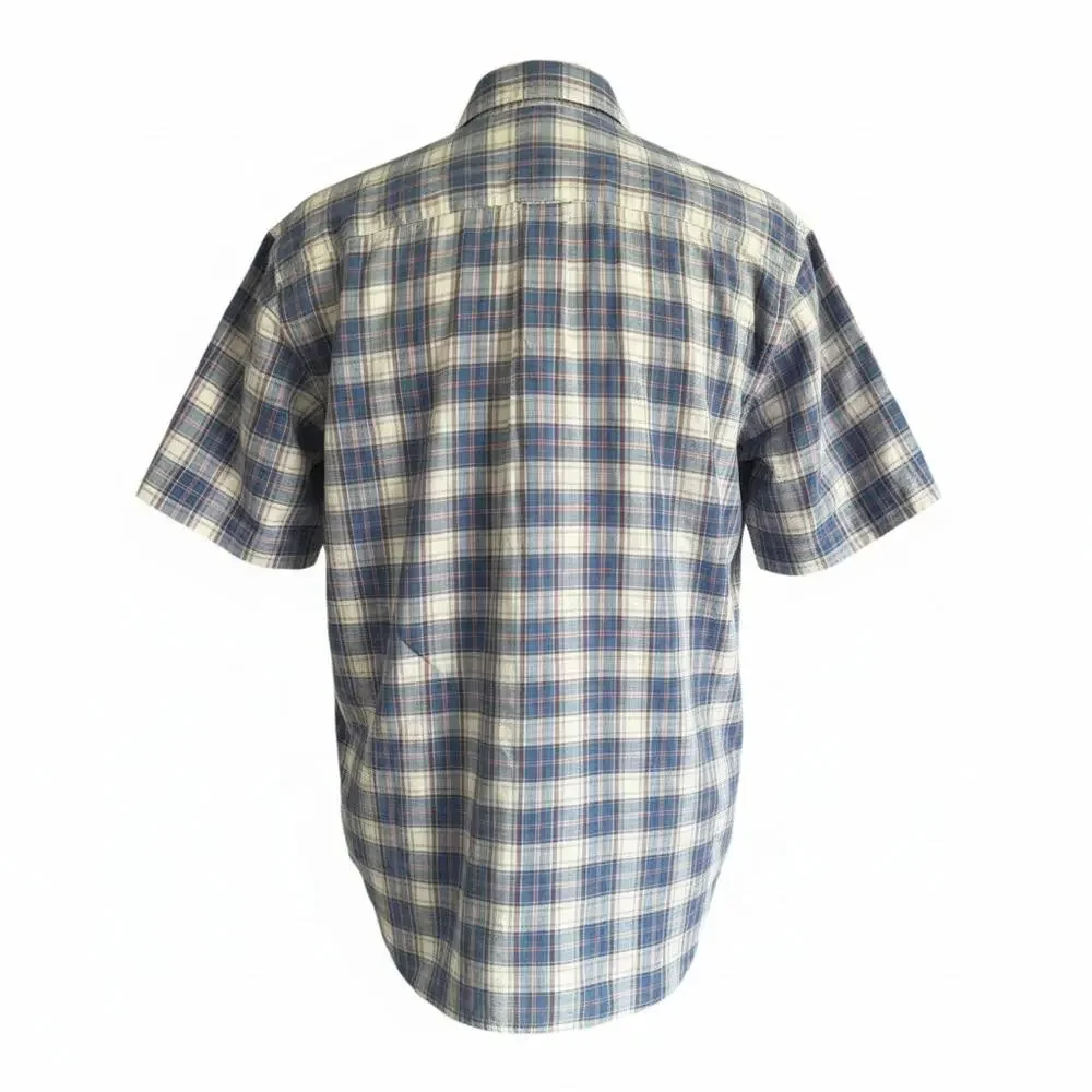 Ralph Lauren Plaid Shirt L 100% Cotton Classic Preppy Casual - Picture 3 of 6